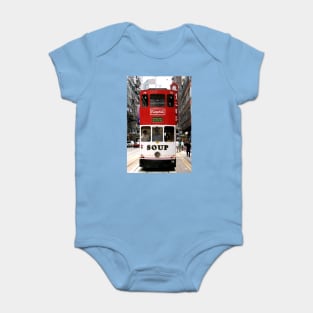 Campbell's Soup Tram in Hong Kong Baby Bodysuit